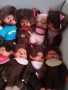 💖Оригинални японски кукли Monchhichi Sekiguchi Мончичи маймунки, снимка 3