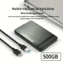 Хард диск 500GB, Външен USB 3.0 (гаранция 6 месеца), снимка 1