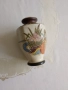 Порцеланова японска ваза с напукан ефект и рисувана със 24 каратово злато  , снимка 16