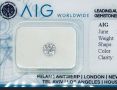 Диамант, 0,49 ct. AIG сертификат цвят "F", снимка 2