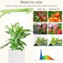 Пълен спектър LED вътрешна светлина за растения с 10 димируеми нива на яркост и 4 автоматични таймер, снимка 3