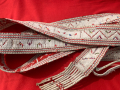 Стар тъкан вълнен колан от софийска носия, снимка 5