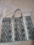 Чанта Змийски принт, нова, снимка 4