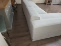 Светло кремав ъглов диван от плат Flex Felix, снимка 8