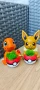 Eeve Charmander Ииви и Чармандър Покемон, снимка 1