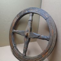 Старо Дървено Колело От Чакрък., снимка 1 - Антикварни и старинни предмети - 45813084