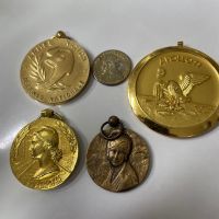 Лот медали 5 броя, снимка 2 - Антикварни и старинни предмети - 45732490