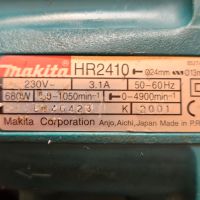 Makita HR2410, SDS+ перфоратор, снимка 4 - Бормашини - 45295977