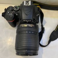 Фотоапарат Nikon D3500 + обектив + чанта, снимка 2 - Фотоапарати - 45571437