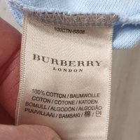 Burberry London  Pique Cotton Mens Size M / L  ОРИГИНАЛНА Тениска!, снимка 14 - Тениски - 45584575
