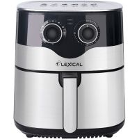 Фритюрник с горещ въздух Lexical Airfryer LAF-3004 , 8L, 1800W, инокс, снимка 2 - Фритюрници - 45865053