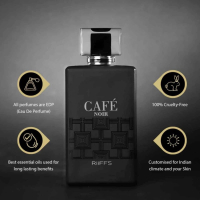 Оригинален Арабски парфюм Café Noir RiiFFS Eau De Perfume For Men - 100ml, снимка 3 - Мъжки парфюми - 45002266