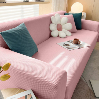 Еластичен калъф за диван "Комфорт", розово, снимка 1 - Други - 44978019