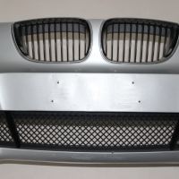 Предна броня BMW E87 Serie 1 (2004-2007г.) 51117151823 с отвори за пръскалки, снимка 5 - Части - 45948814