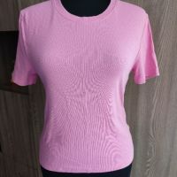 Бонбон розова тениска , снимка 3 - Туники - 45253726