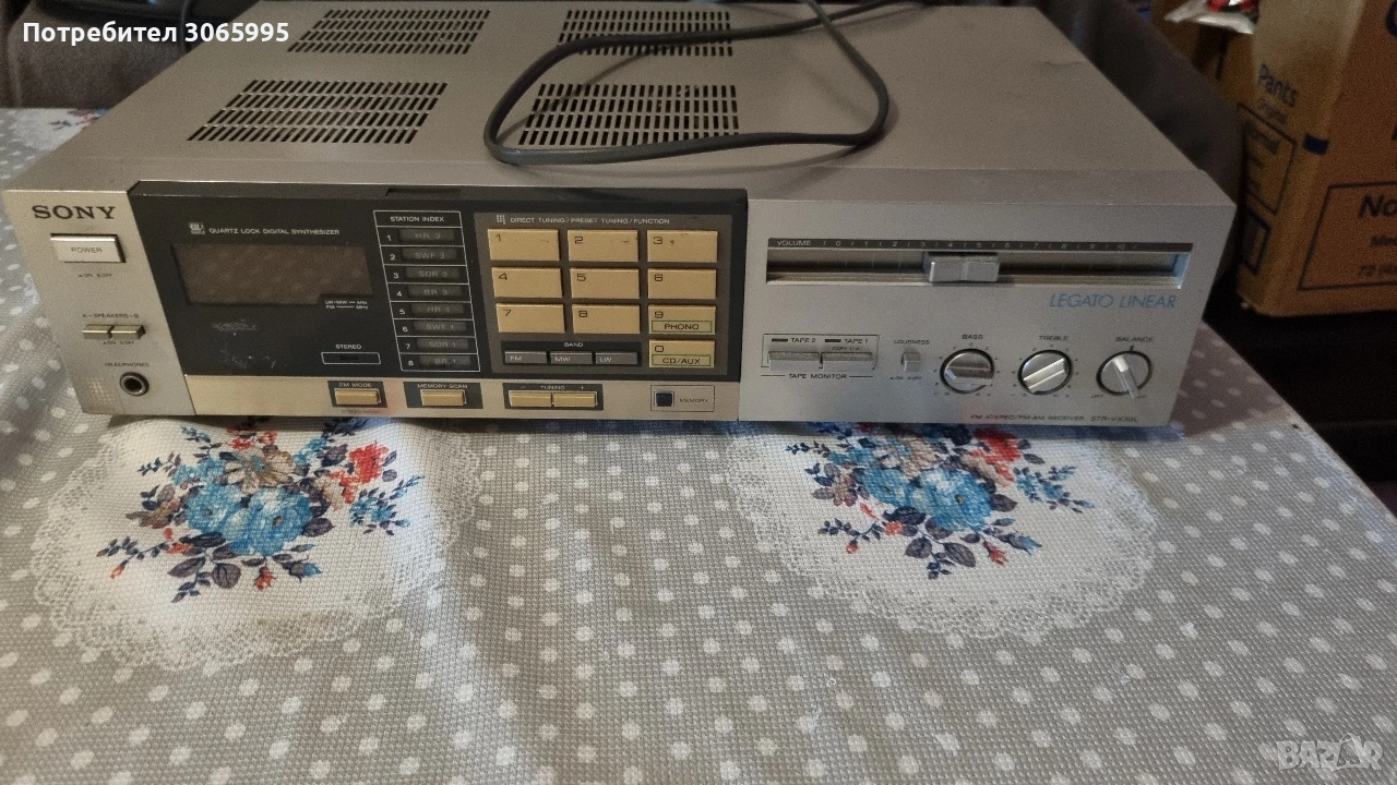 Стерео ресивър SONY STR-VX550 – Legato Linear (Vintage), снимка 1