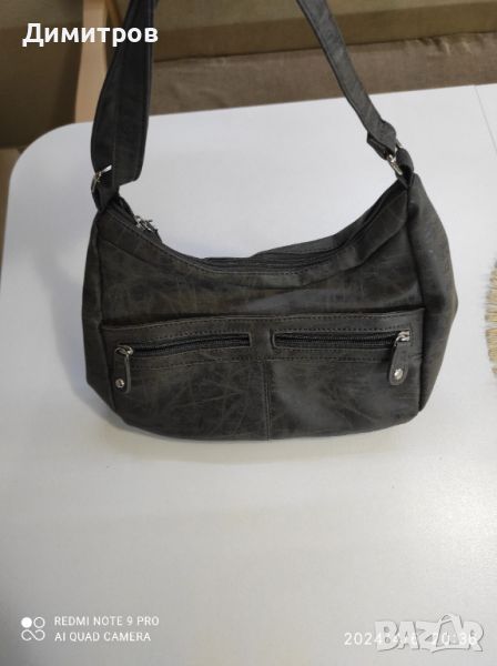 Маркова дамска чанта от естествена кожа , снимка 1