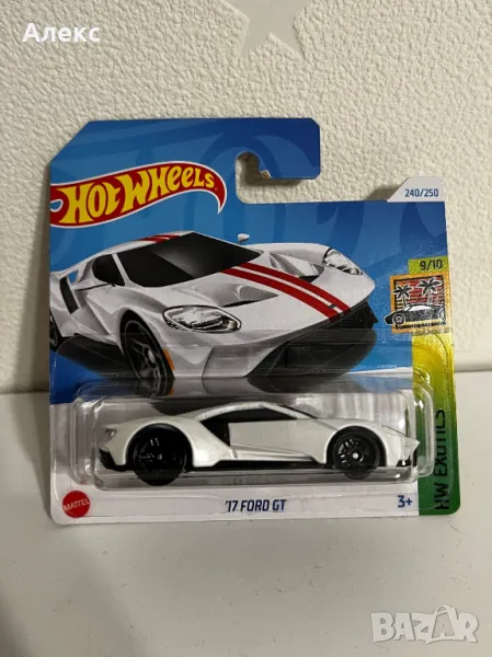 Hot Wheels 17 Ford GT HTC26, снимка 1