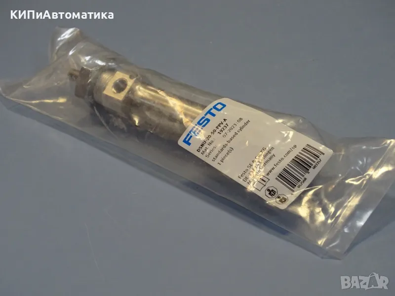 Пневматичен цилиндър Festo DSNU-20-50-PPV-A standards-based cylinder, снимка 1