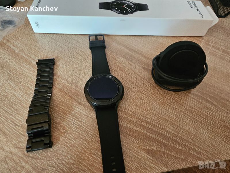 Смарт часовник Samsung watch 4 classic, снимка 1