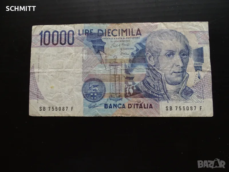 ИТАЛИЯ 10000 ЛИРИ, снимка 1