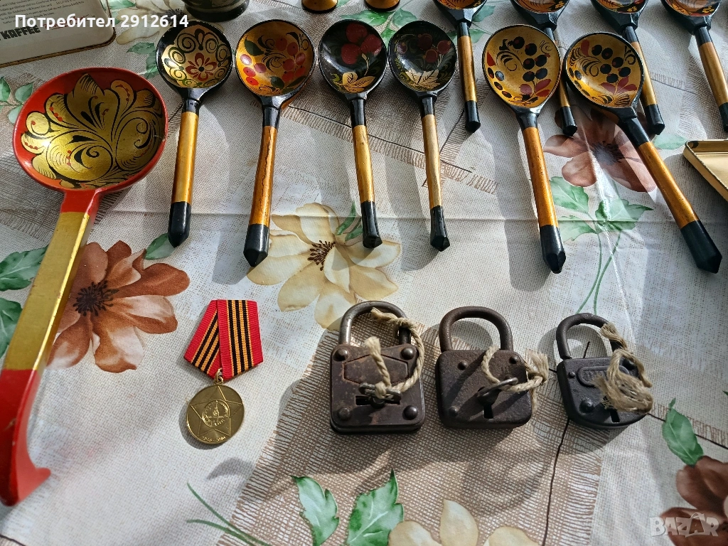 Лот лъжици кутии катинари, снимка 1