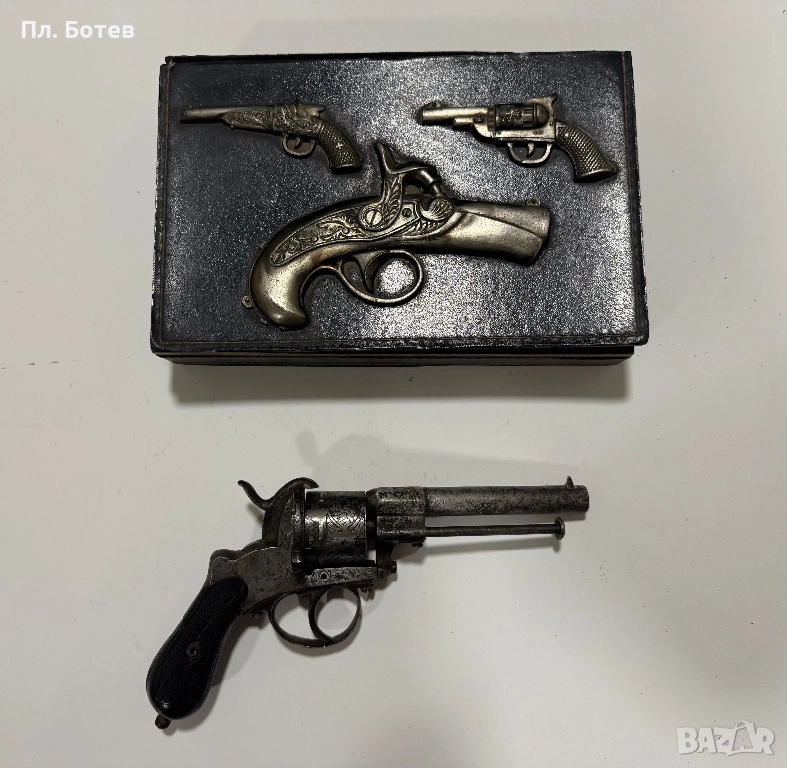 Стар револвер, пистолет, снимка 1