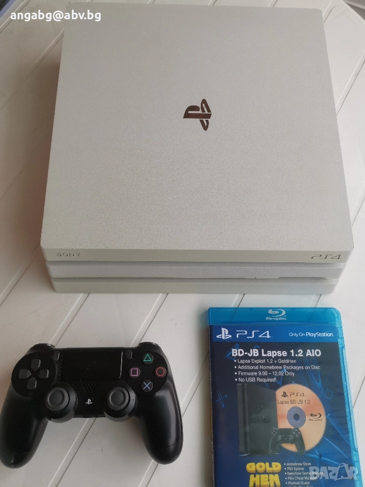 Playstation 4® Pro CUH-7116B 12.02 Gold Hen, снимка 1
