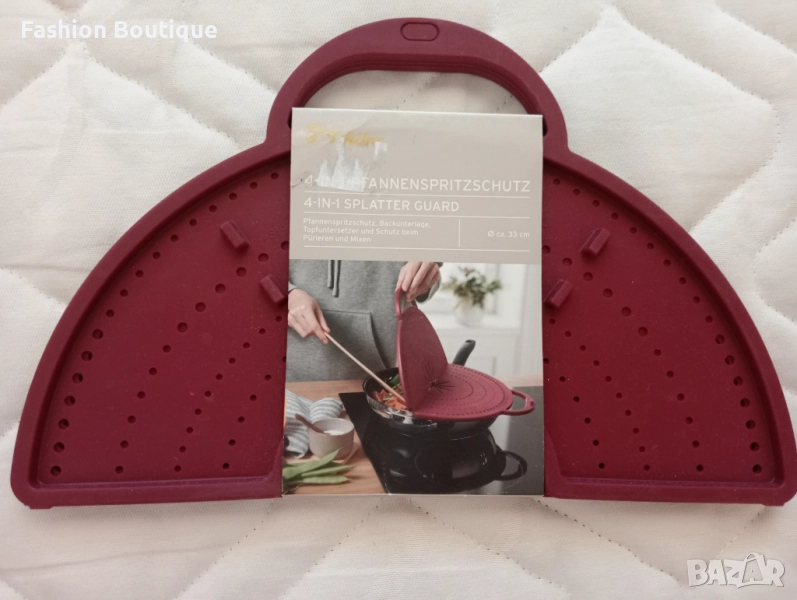 Силиконов капак с вградена метална основа , снимка 1