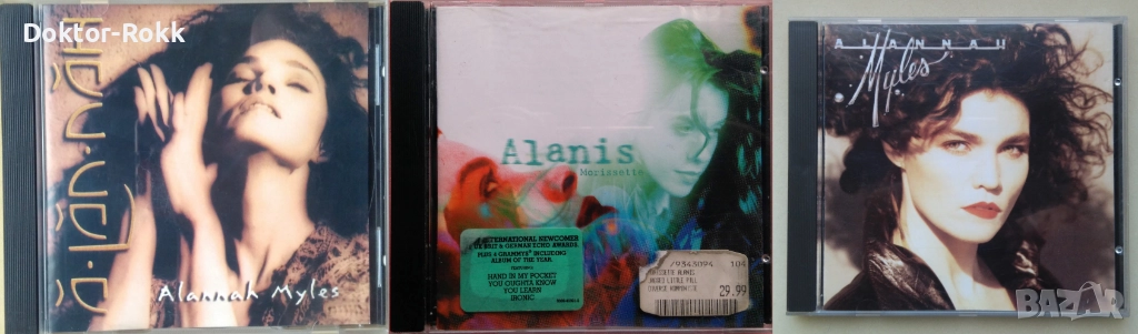 Alannah Myles + Alanis Morissette – CD - оригинални дискове, снимка 1