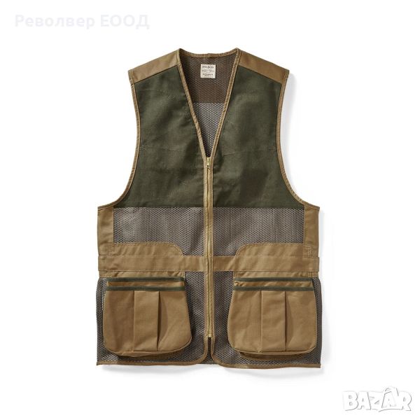 Ловен елек Filson - Light Shooting Vest, в цвят Dark Tan, снимка 1