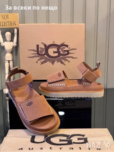 UGG Дамски Кафеви Сандали ЮДЖИДЖИ Код E317, снимка 1