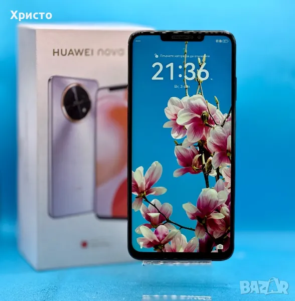 Huawei Nova Y91, Dual SIM, 8GB RAM, 128GB, 4G, Starry Black, снимка 1