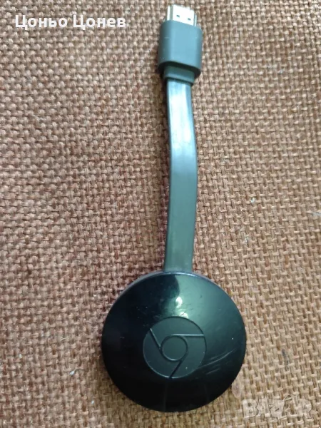 Google Chromecast_мултимедиен плеър, снимка 1