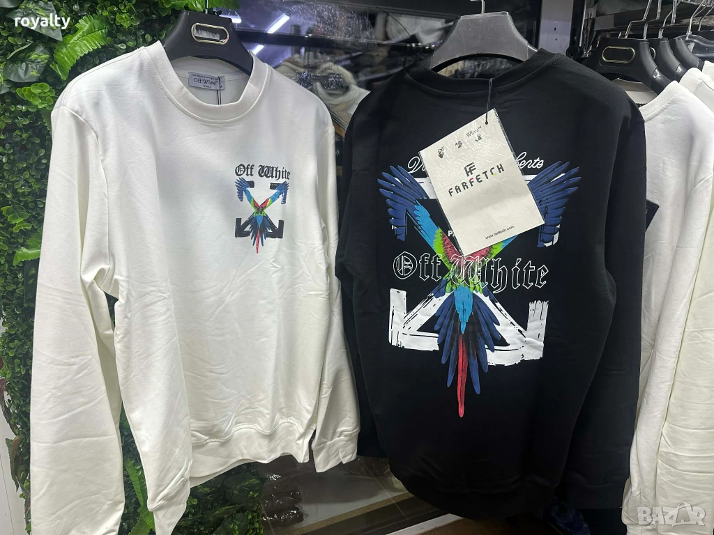 Off-White Мъжки Блузи Два Цвята , снимка 1