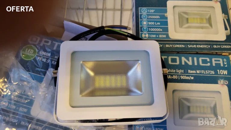 Прожектор LED Optonica 10W #53, снимка 1