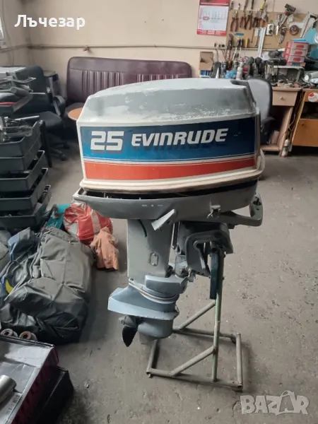 Извънбордов двигател Evinrude 25 HP за части , снимка 1