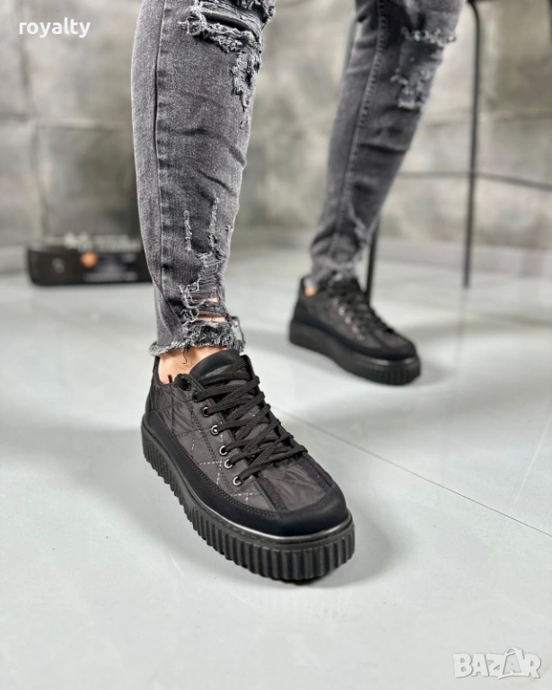 Мъжки Черни Маратонки 40-44 Номер с Кутия Нови , снимка 1