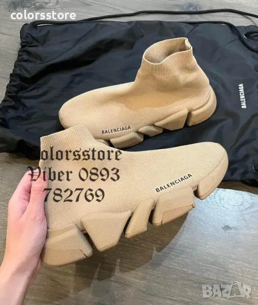 Маратонки тип чорап Balenciaga-BR120z, снимка 1