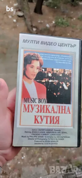 Музикална кутия с Джесика Ланг /видео касета/, снимка 1