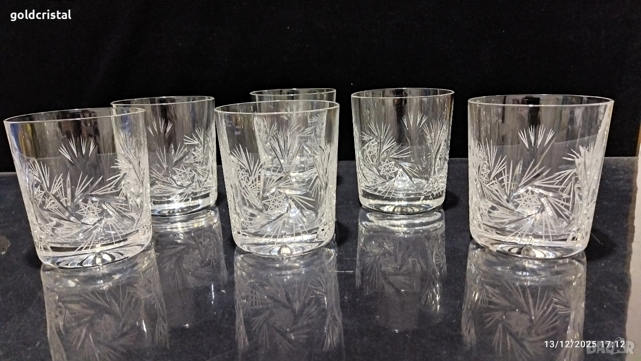 кристални чаши за уиски , снимка 1