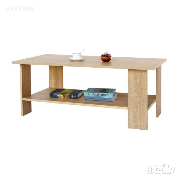 Декоративна холна масичка Mercado Trade, Дърво, Естествен цвят, снимка 1