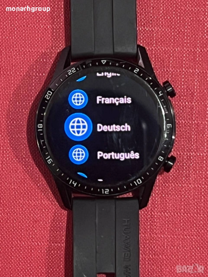 Смартчасовник Huawei watch gt2 със зарядно (минимални драскотини по стъклото), снимка 1