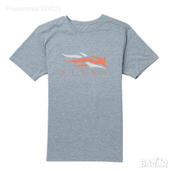 Тениска Sitka - Logo Tee SS, Heather grey, снимка 1