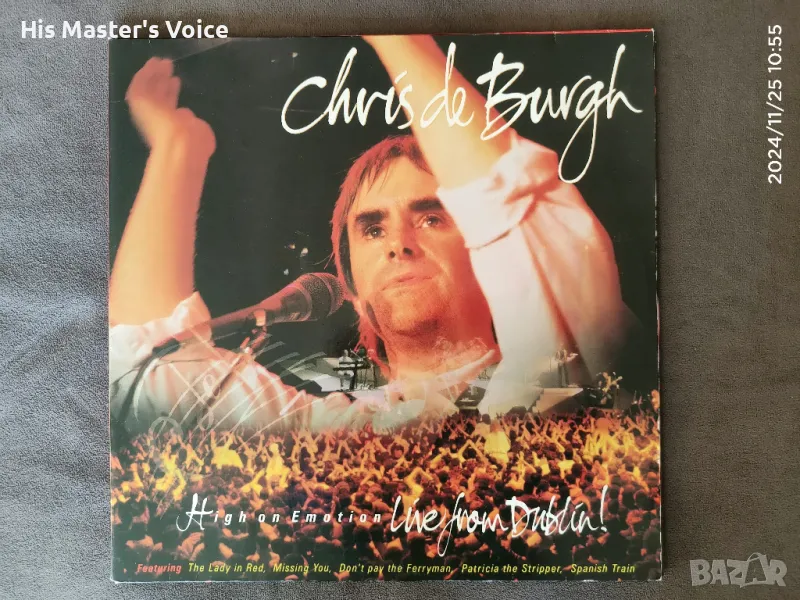 Chris De Burgh – High On Emotion Live From Dublin! 1990, снимка 1