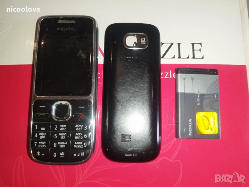 Отлично работеща Nokia C2-01 с български език , снимка 1