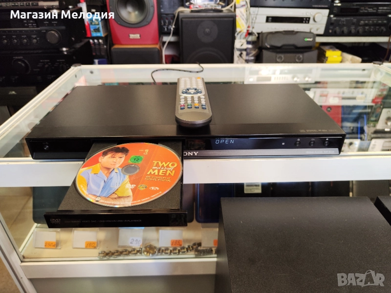 ДВД SONY DVP-NS38 с дистанционно. Чете перфектно аудио дискове, с някои от двд дисковете се затрудня, снимка 1