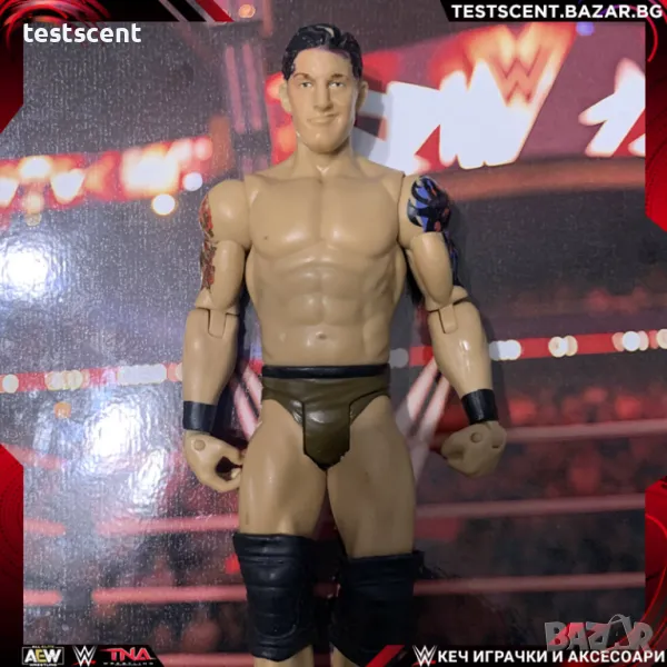 Екшън фигура WWE Mattel Basic Bad News Barrett Wade Barrett играчка no beard, снимка 1