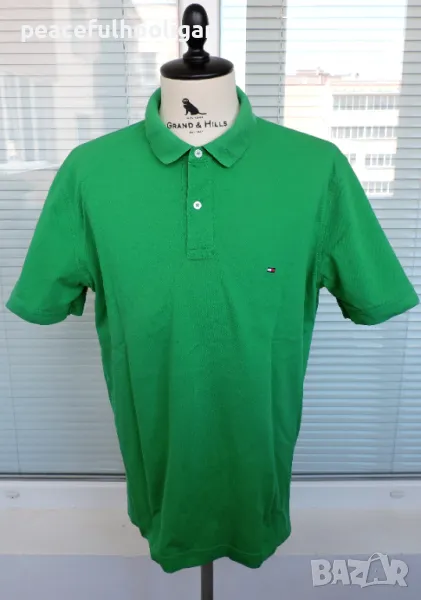 Tommy Hilfiger Regular Fit Casual Polo - страхотна мъжка тениска размер XL , снимка 1