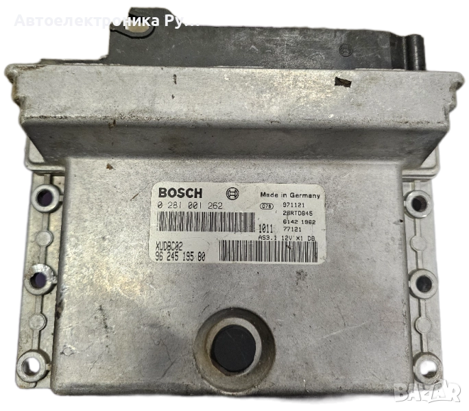 компютър CITROEN XANTIA PEUGEOT 406 1.9TD, 9624519580, BOSCH ,0281001262, XUDBC02, 28RTD845, снимка 1